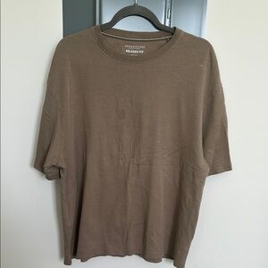 Denim & Flower Brown Short Sleeve Tee